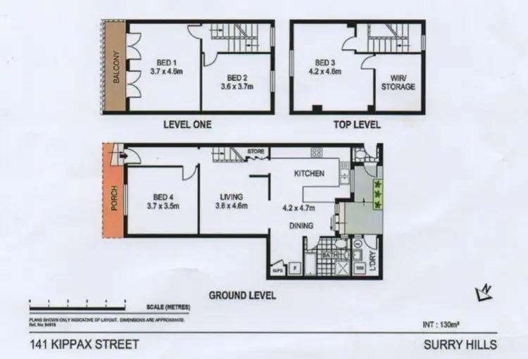 Floorplan of Homely house listing, 141 Kippax Street, Surry Hills NSW 2010