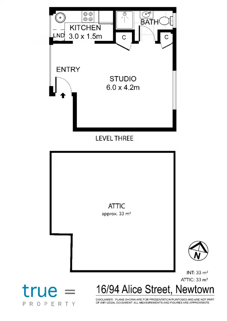 Floorplan of Homely apartment listing, 16/94 Alice Street, Newtown NSW 2042