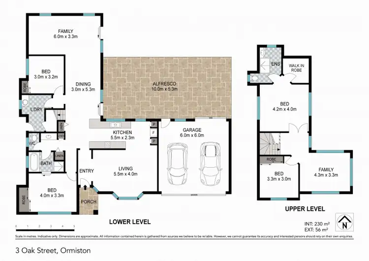 Floorplan of Homely house listing, 3 Oak Street, Ormiston QLD 4160
