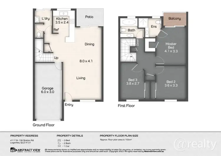 Floorplan of Homely townhouse listing, 12/116 Station Road, Loganlea QLD 4131
