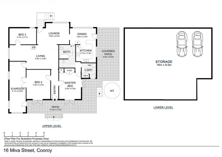 Floorplan of Homely house listing, 16 Miva Street, Cooroy QLD 4563