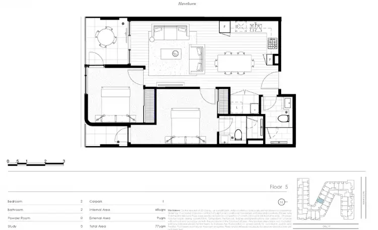 Floorplan of Homely apartment listing, Address available on request