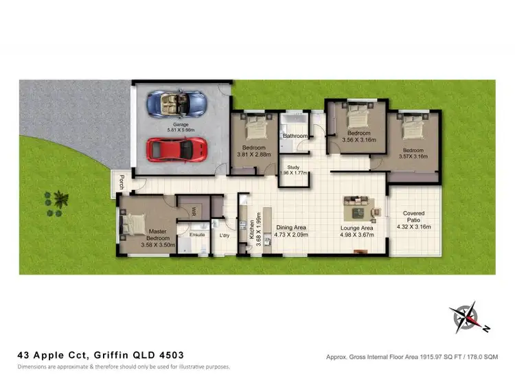 Floorplan of Homely house listing, 43 Apple Circuit, Griffin QLD 4503