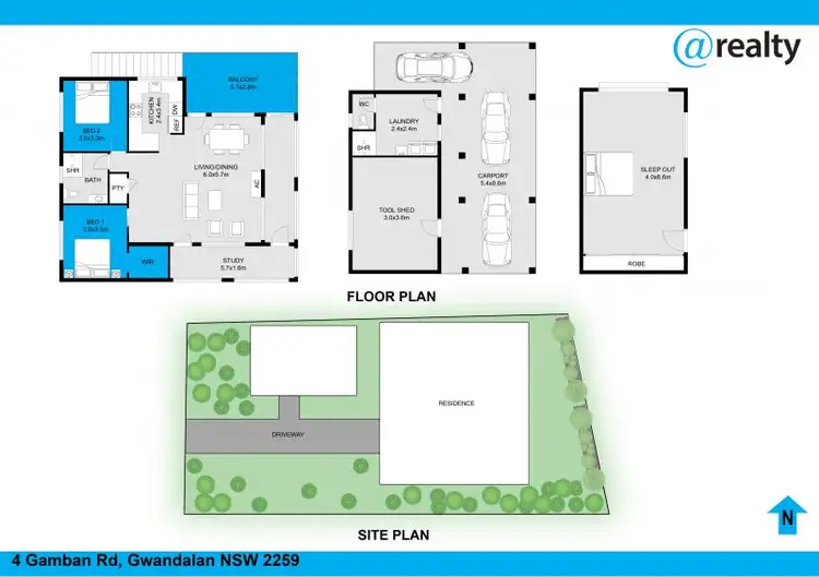 Floorplan of Homely house listing, 4 Gamban Road, Gwandalan NSW 2259