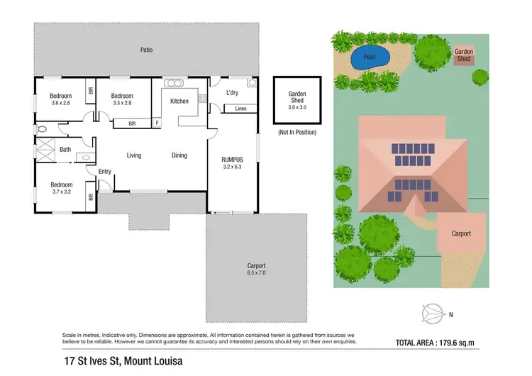 Floorplan of Homely house listing, 17 St Ives Street, Mount Louisa QLD 4814