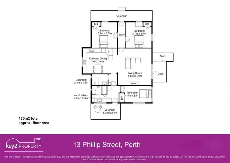 Floorplan of Homely house listing, 13 Phillip Street, Perth TAS 7300