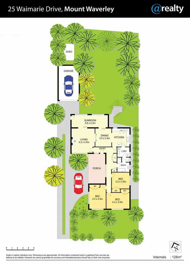 Floorplan of Homely house listing, 25 Waimarie Drive, Mount Waverley VIC 3149
