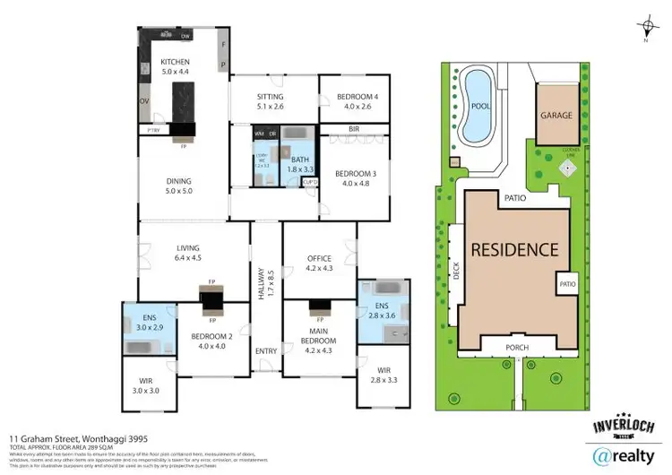 Floorplan of Homely house listing, 11 Graham Street, Wonthaggi VIC 3995