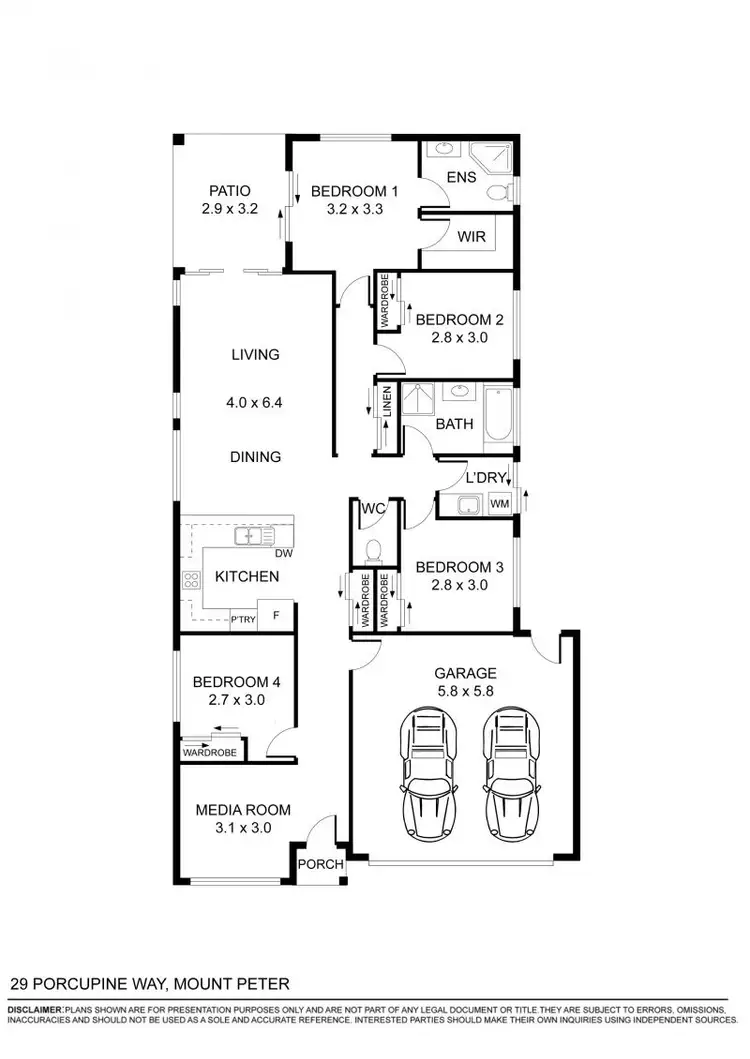 Floorplan of Homely house listing, 29 Porcupine Way, Mount Peter QLD 4869