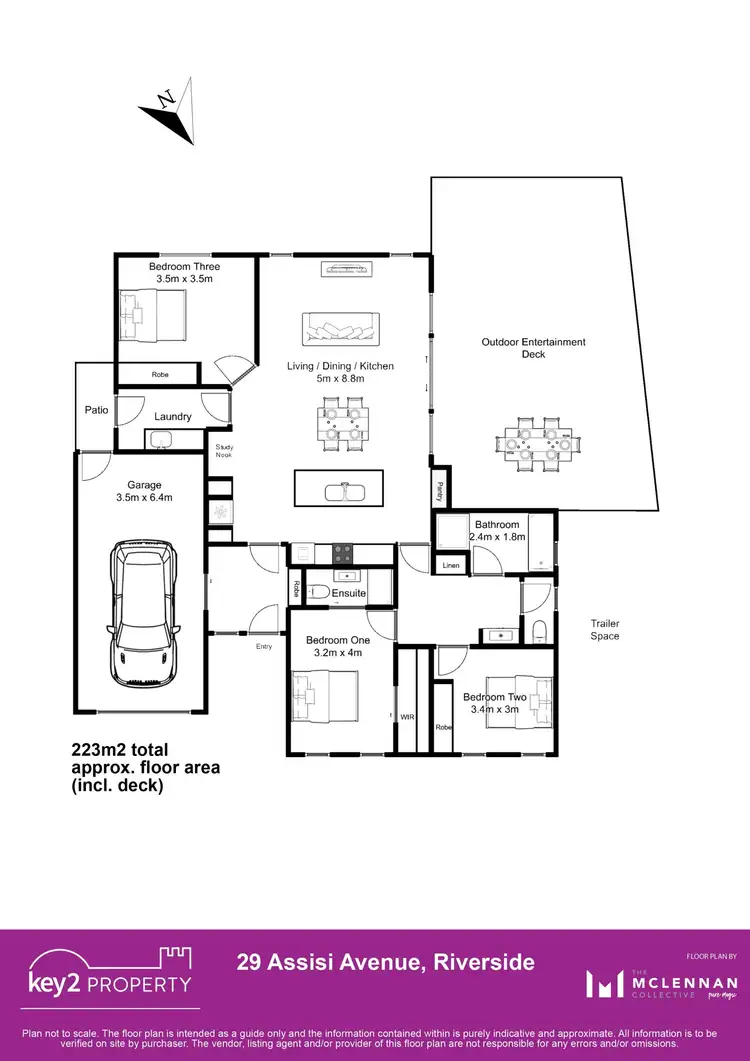 Floorplan of Homely house listing, 29 Assisi Avenue, Riverside TAS 7250
