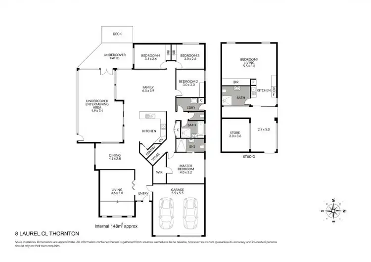 Floorplan of Homely house listing, 8 Laurel Close, Thornton NSW 2322