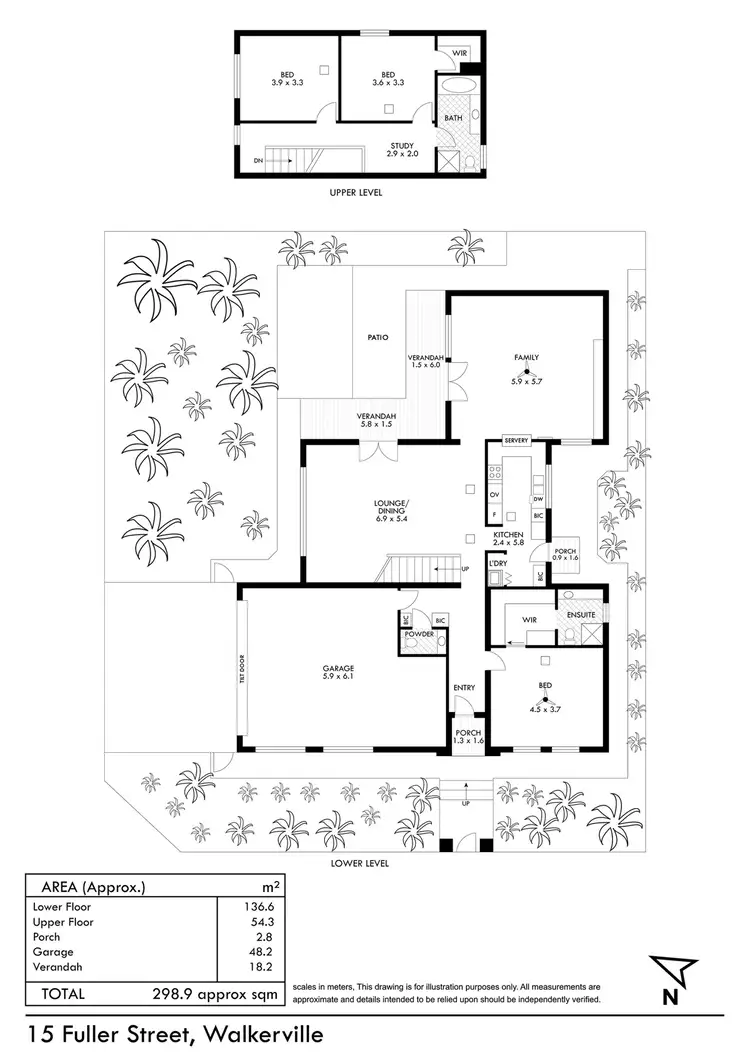 Floorplan of Homely house listing, 15 Fuller Street, Walkerville SA 5081