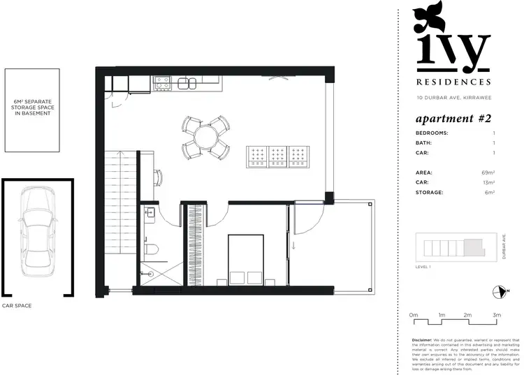 Floorplan of Homely apartment listing, 2/10 Durbar Avenue, Kirrawee NSW 2232