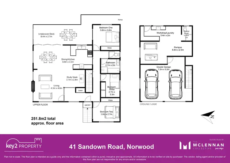 Floorplan of Homely house listing, 41 Sandown Road, Norwood TAS 7250