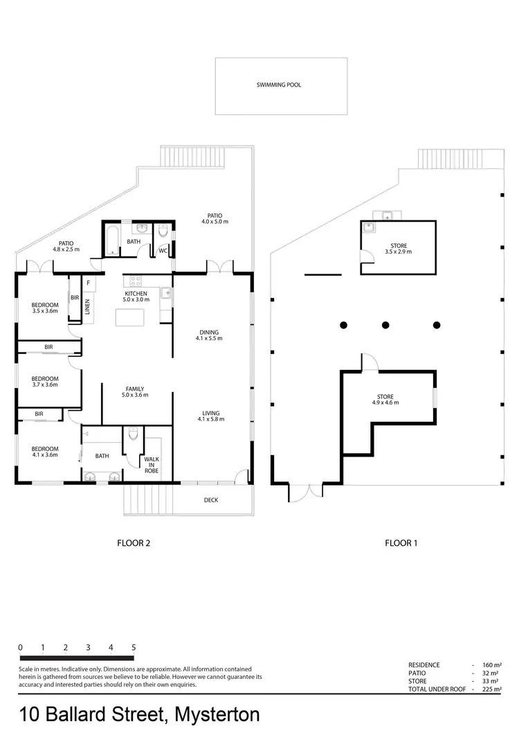 Floorplan of Homely house listing, 10 Ballard Street, Mysterton QLD 4812