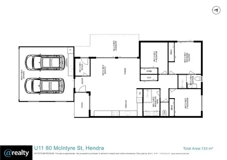 Floorplan of Homely house listing, 11/80 McIntyre Street, Hendra QLD 4011