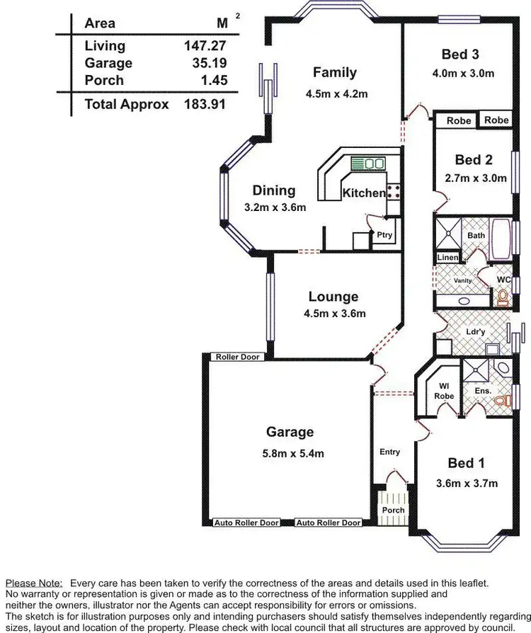 Floorplan of Homely house listing, Address available on request