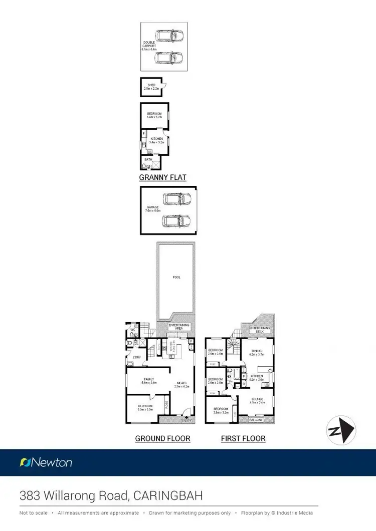 Floorplan of Homely house listing, 383 Willarong Road, Caringbah NSW 2229