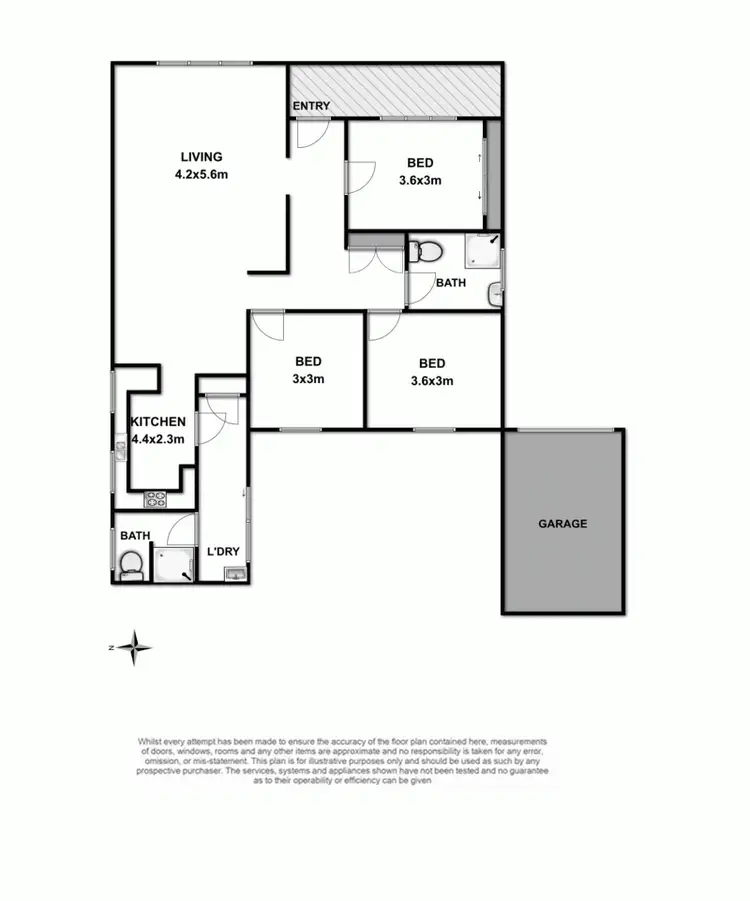 Floorplan of Homely house listing, 201 Great Ocean Road, Apollo Bay VIC 3233