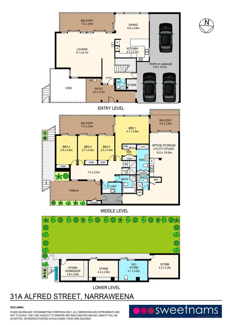 Floorplan of Homely house listing, 31a Alfred Road, Narraweena NSW 2099