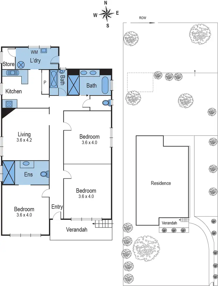 Floorplan of Homely house listing, 116 West Fyans Street, Newtown VIC 3220