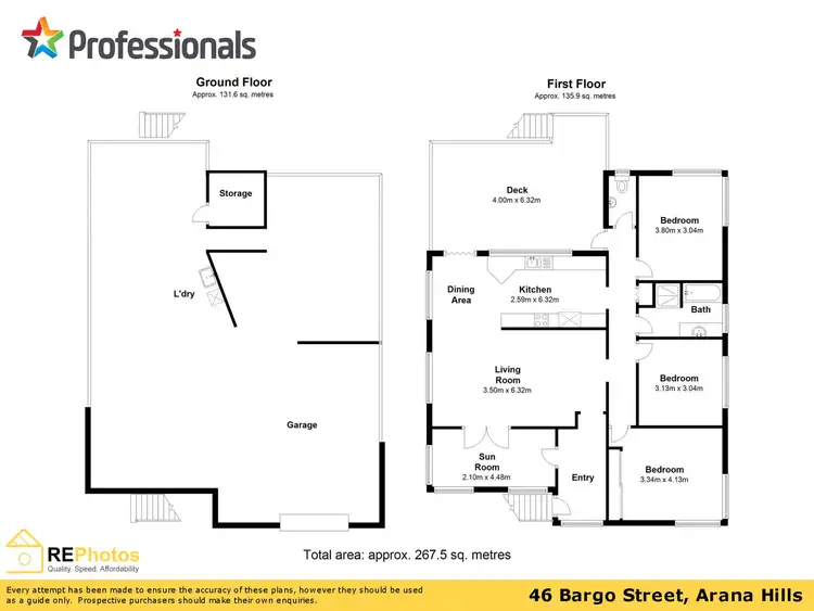 Floorplan of Homely house listing, 46 Bargo Street, Arana Hills QLD 4054