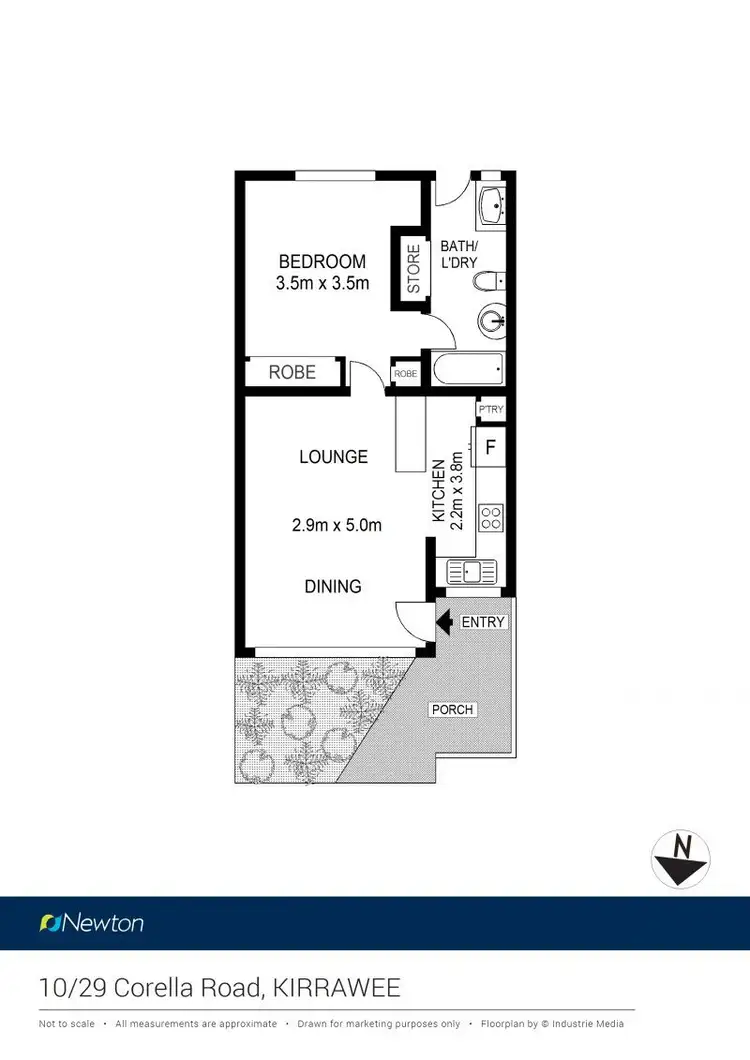 Floorplan of Homely villa listing, 10/29 Corella Road, Kirrawee NSW 2232