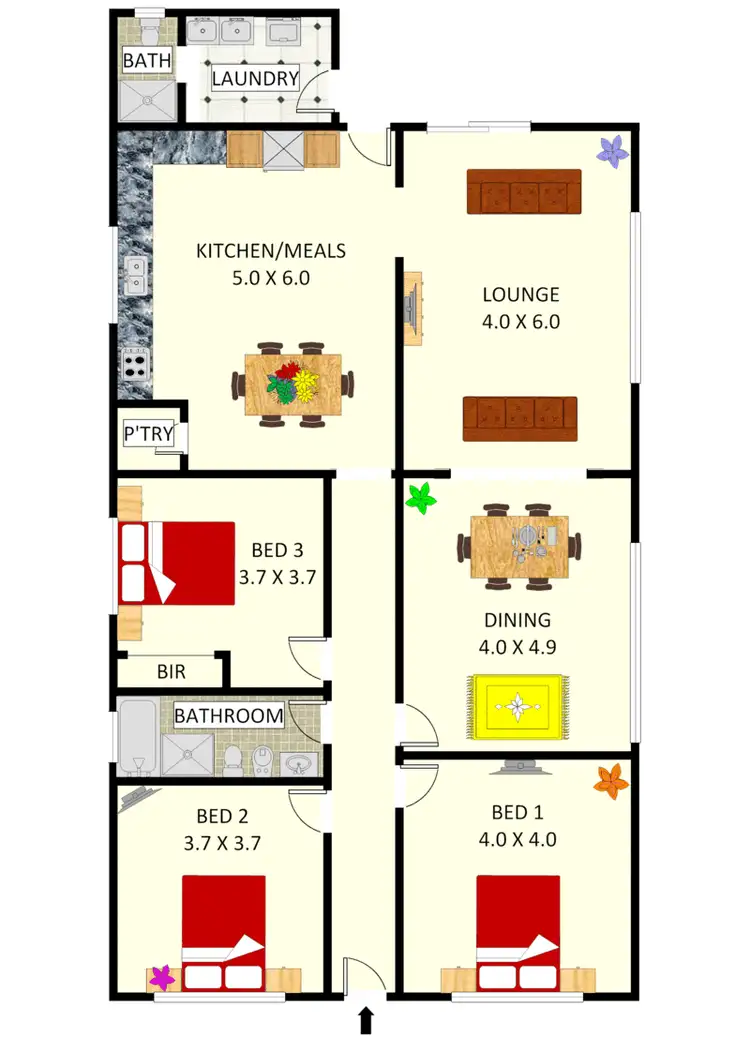 Floorplan of Homely house listing, 15 Crimson Street, Ashbury NSW 2193