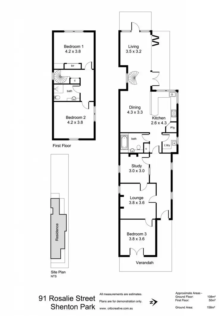 Floorplan of Homely house listing, 91 Rosalie Street, Shenton Park WA 6008