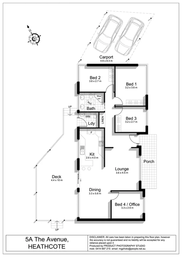 Floorplan of Homely house listing, 5A The Avenue, Heathcote NSW 2233