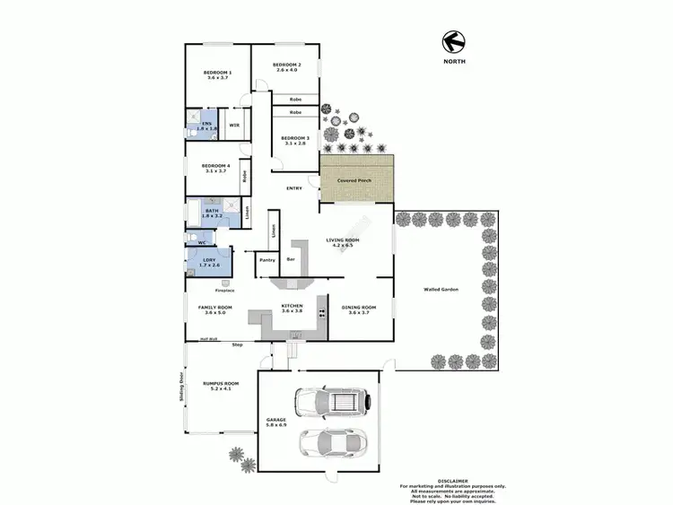 Floorplan of Homely house listing, Address available on request