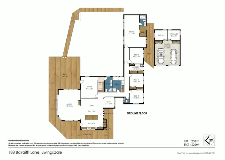 Floorplan of Homely house listing, 188 Balraith Lane, Ewingsdale NSW 2481