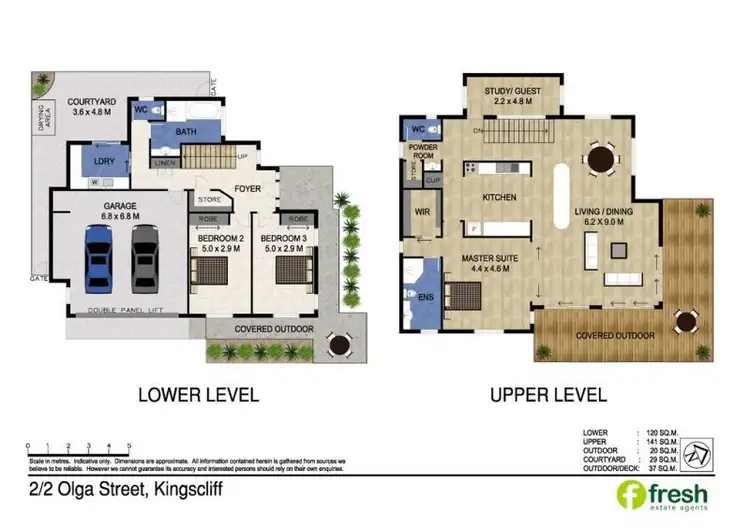 Floorplan of Homely house listing, 2/2 Olga Street, Kingscliff NSW 2487
