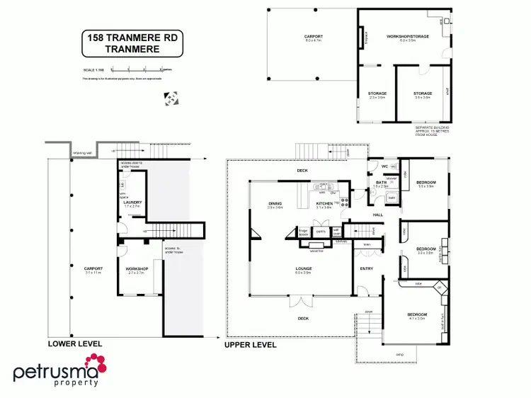 Floorplan of Homely house listing, 158 Tranmere Road, Howrah TAS 7018
