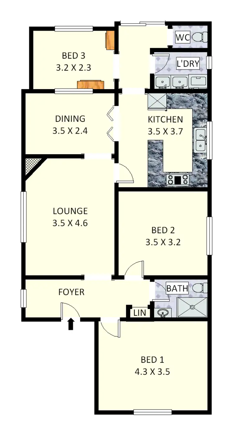 Floorplan of Homely house listing, 189 Holden Street, Ashbury NSW 2193