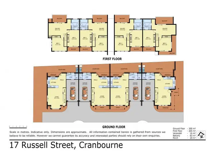Floorplan of Homely house listing, 17 RUSSELL STREET, Cranbourne VIC 3977