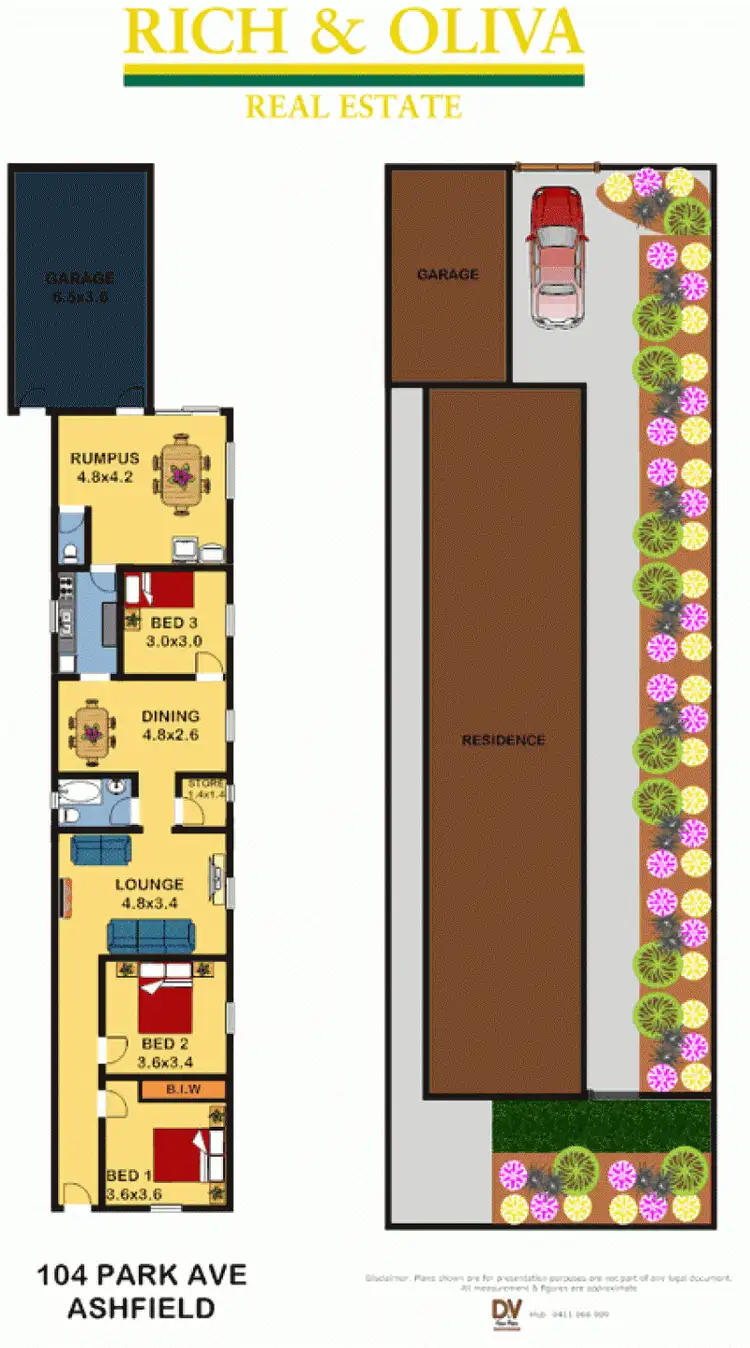 Floorplan of Homely house listing, 104 Park Avenue, Ashfield NSW 2131