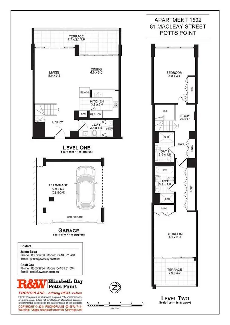 Floorplan of Homely apartment listing, 1502/81 Macleay Street, Potts Point NSW 2011