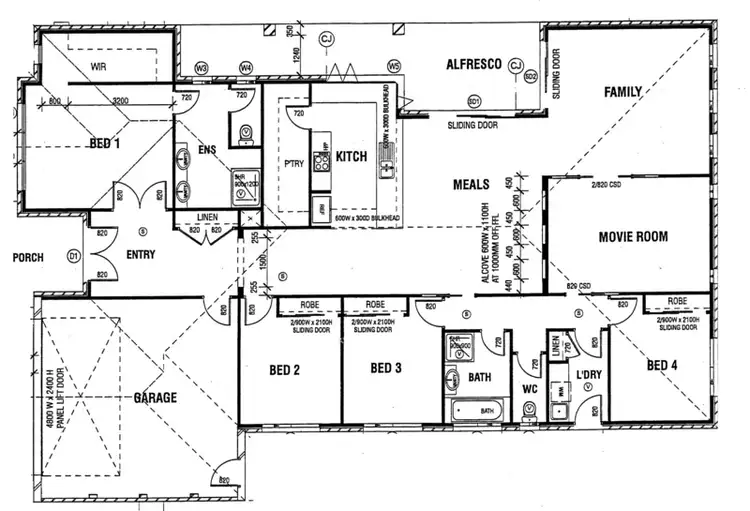 Floorplan of Homely house listing, 18 Federation Boulevard, Truganina VIC 3029