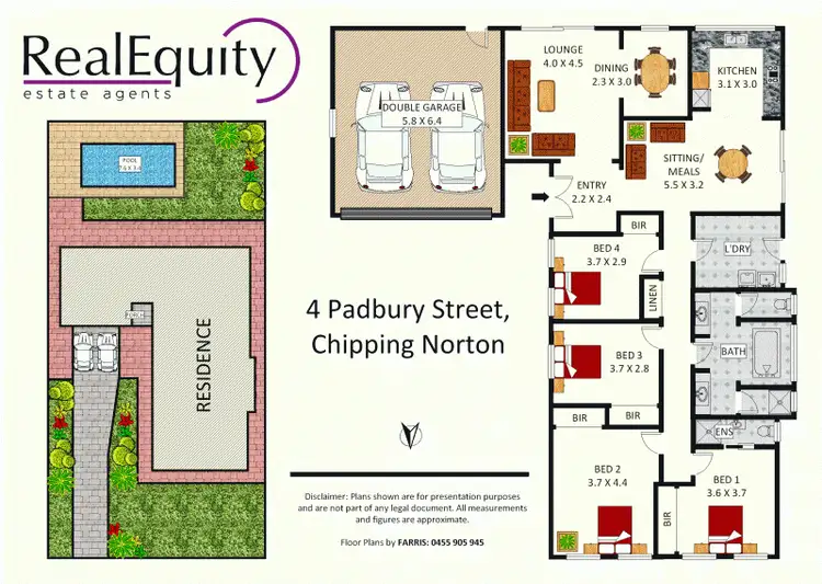 Floorplan of Homely house listing, 4 Padbury Street, Chipping Norton NSW 2170