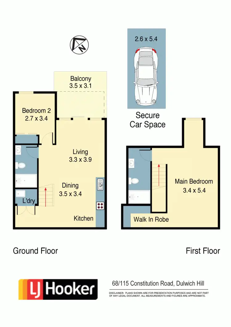 Floorplan of Homely apartment listing, 68/115-117 Constitution Road, Dulwich Hill NSW 2203