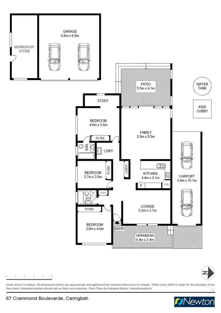Floorplan of Homely house listing, 67 Crammond Boulevarde, Caringbah NSW 2229