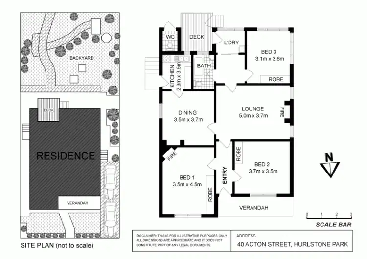 Floorplan of Homely house listing, 40 Acton Street, Hurlstone Park NSW 2193