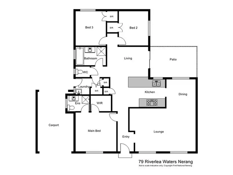 Floorplan of Homely house listing, 79 Riverlea Waters Drive, Nerang QLD 4211