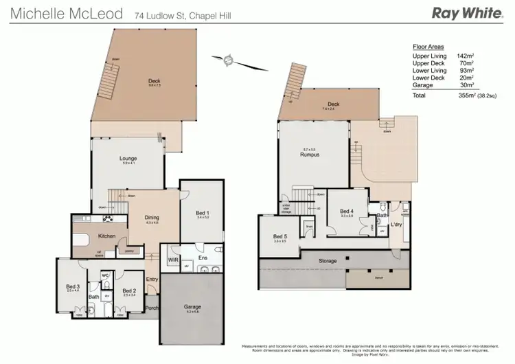 Floorplan of Homely house listing, 74 Ludlow Street, Chapel Hill QLD 4069