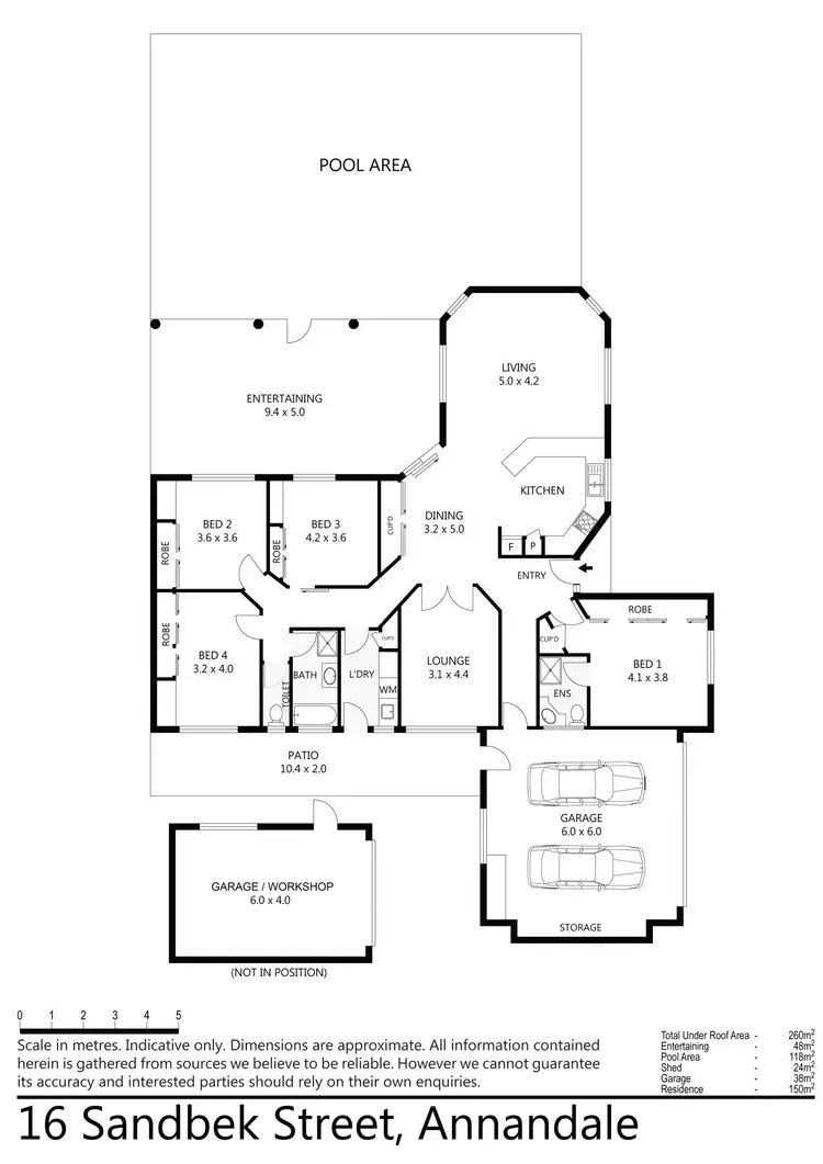 Floorplan of Homely house listing, 16 Sandbek Street, Annandale QLD 4814