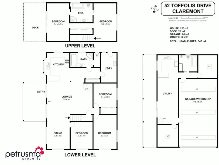 Floorplan of Homely house listing, 52 Toffolis Road, Claremont TAS 7011