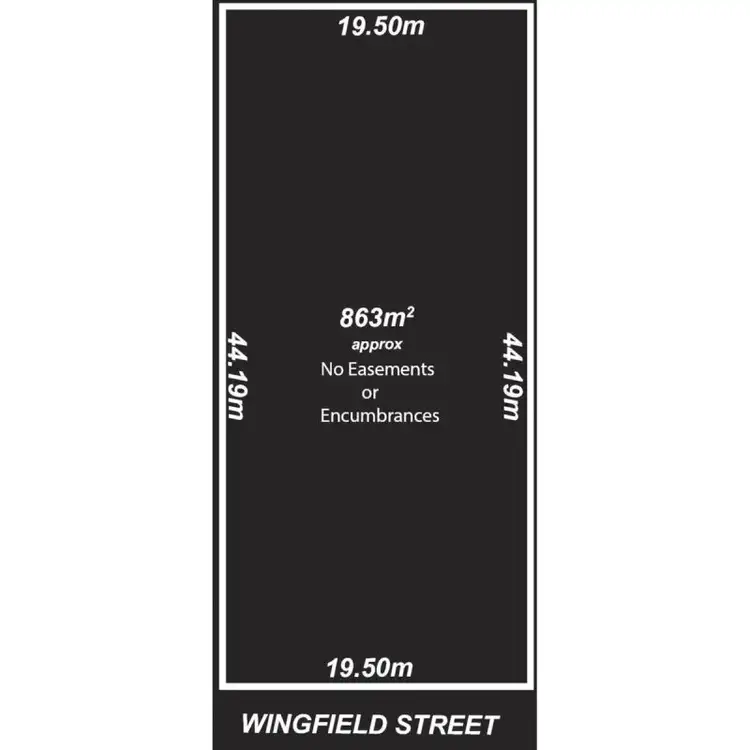 Floorplan of Homely house listing, 6 Wingfield Street, Clovelly Park SA 5042