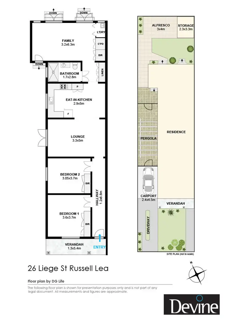 Floorplan of Homely house listing, 26 Liege Street, Russell Lea NSW 2046