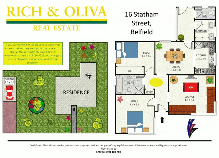 Floorplan of Homely house listing, 16 Statham Street, Belfield NSW 2191